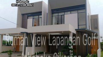 Gambar 1 Rumah di Jababeka View Lapangan Golf Desaign Japanis Living Modern