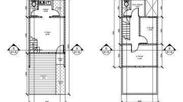 Gambar 2 Rumah 2 lantai dekat stasiun dan tol Rumah 2 Lantai SHM di Jalan Bakti abri Baru Selatan