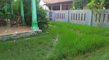 tampak depan tanah dijual di kedung jaya