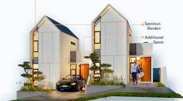 tampak depan rumah baru selatan serpong japaness