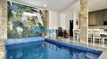 kolam renang rempoa - modern minimalist house,