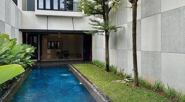 kolam renang cipete - modern tropical townhouse,