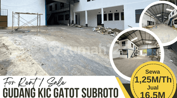 Gambar 1 Disewakan Gudang Kic Gatot Subroto 