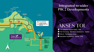 Gambar 3 Dijual Rumah Casa Pasadena Tipe Beta Ukuran 3,5x9