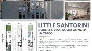 Gambar 2 Rumah di Meruya Utara Dekat Pintu Toll Meruya Model Santorini , Jakarta Barat