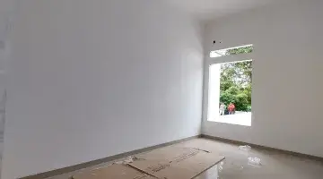 kamar tidur rumah modern tanah lega dp