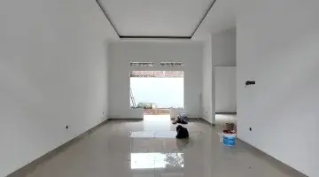 ruang tamu rumah modern tanah lega dp