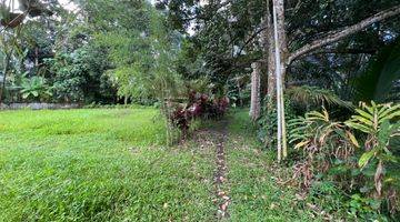 Gambar 2 Tanah Tebing Dengan Panorama Hutan Dan Sungai Di Ubud Bali