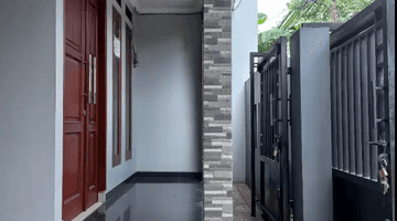 garasi/carport rumah 2 lantai shm bagus