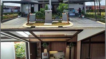 tampak depan rumah 2 lantai baru unfurnished