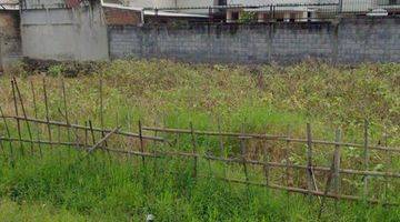 tampak depan dijual tanah kosong komplek sariwangi