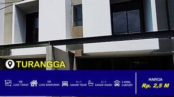 Gambar 1 Jual Rumah Baru 2 Lantai, Turangga Bandung,dekat Ke Tsm