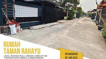 Gambar 1 JUAL RUMAH FULL RENOVASI, TAMAN RAHAYU HOLIS, DEKAT KE TKI