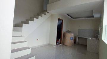ruang tamu villa view sawah termurah di