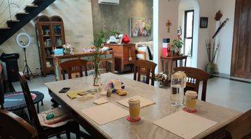 ruang makan villa semi furnished murah nusa