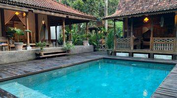 Gambar 1 Villa joglo modern termurah view jungle di Bali