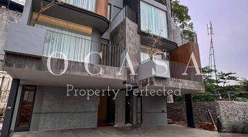 Gambar 3 Townhouse Kemang 3 Lantai Minimalis Modern And Iconic