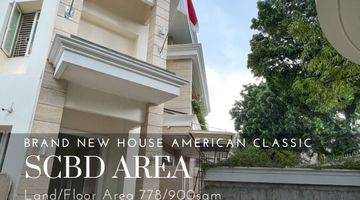 Gambar 1 Rumah Kebayoran Baru American Classic Scbd Area