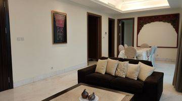 ruang tamu apartemen botanica simprug bagus full
