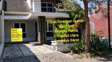 Gambar 1 Dijual/Sewa Rumah Grandia Palma Citraland Utara-Surabaya Barat