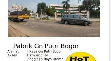 Gambar 1 Ex Pabrik Di Gunung Putri Bogor Harta Nego Sampai Deal