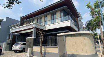 Gambar 1 Rumah 2 Lantai Baru Unfurnished HGB di Citraland Cluster Taman International Village Dekat Gwalk Uc, Surabaya