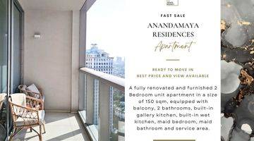 Gambar 1 Anandamaya Residence, 2br 150sqm, Fast Sale Unblocking View 