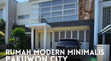 Gambar 1 Super Murah Dijual Rumah Modern Minimalis Palm Beach Pakuwon City Full Furnished