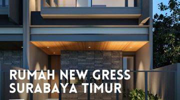 Gambar 1 Dijual Rumah New Gress Modern Minimalis Manyar Super Strategis Dekat Merr