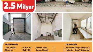 Gambar 5 Gudang Royal Kosambi, Tangerang, 6x21.75m², 1 Lt, Ppjb