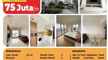 Gambar 5 Apartemen M Town Signature, Tower Herald, Gading Serpong, 64m², Lt. 35