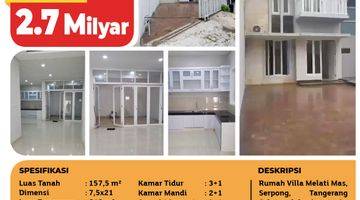 Gambar 5 Rumah Villa Melati Mas, Serpong, 7.5x21m², 2 Lt, SHM