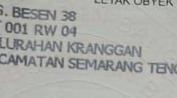 Gambar 5 Tanah 144 M2 di Gang Besen, Kranggan, Semarang, Jawa Tengah