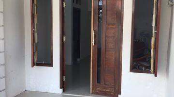 tampak depan rumah 1 lantai dalam.cluster di