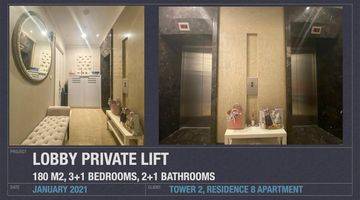 Gambar 2 For Rent Apartment Residence 8 Senopati 3 Bedrooms Private Lift