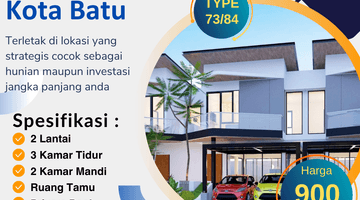 Gambar 1 Rumah Villa Strategis Dekat Jatim Park Batu