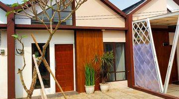 tampak depan ready stok  rumah kekinian cibubur