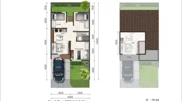 Gambar 3 Turun Harga Dijual Rugi Rumah Cluster Aster Paramount Petals, Citra Raya Kab. Tangerang