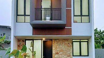 tampak depan rumah minimalis 2 lantai termurah