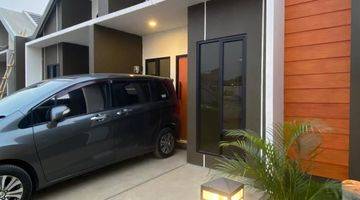 tampak depan rumah murah akses 2 mobil