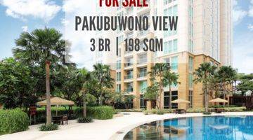 Gambar 1 Paling Murah Apartemen Pakubuwono View, 3BR, 198sqm, Ready