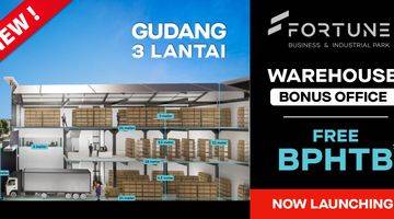 Gambar 2 Gudang Fortune Tambak Sawah Launching New Type 3lantai