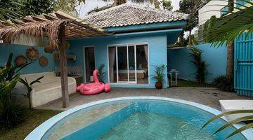 Gambar 2 Villa Cantik Tropical View Sawah Fully Furnished Dengan 3 Kolam Renang Privat Di Pulo Watu Pakem Sleman