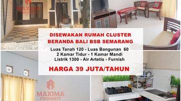 Gambar 1 Rumah Full Furnish di Cluster Beranda Bali Bsb City Semarang