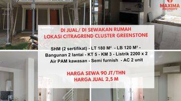 Gambar 2 Rumah 2 Lantai di Perumahan Citra Grand, Semarang