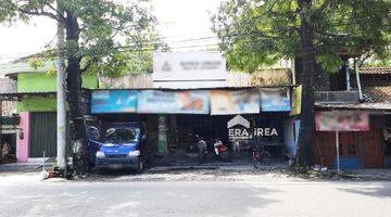 tampak depan tanah bonus ruang usaha lokasi