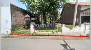 tampak depan tanah strategis lokasi solo barat,
