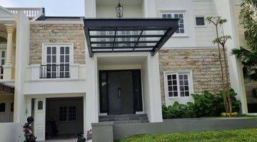 tampak depan rumah di citraland american style
