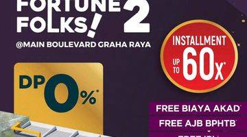 Gambar 1 Ruko Baru 2 Lantai Fortune Folks 2 Graha Raya Bintaro