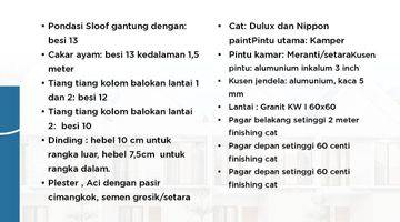 Gambar 4 Rumah Syariah 3 Lantai Murah Dipinggir Jln Lapangan Tembak, Cuma 1 Km Ke Pasar Cibubur